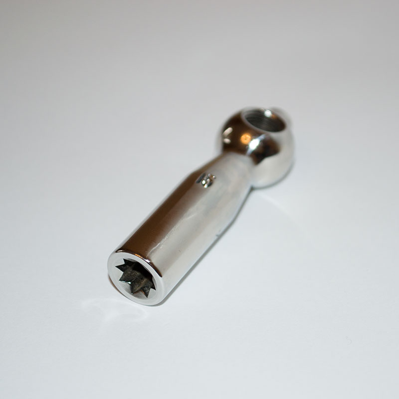 Product image 1 of the product “Star head No. 2 for tuning hammer 64 mm 15° ”