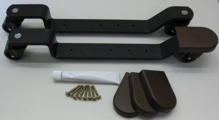 Product image 1 of the product “Safety castors with brown cups 280 mm ”