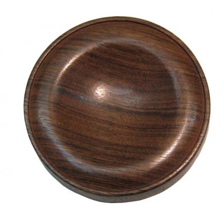Product image 1 of the product “Wood castor cup walnut 90 mm Ø  ”