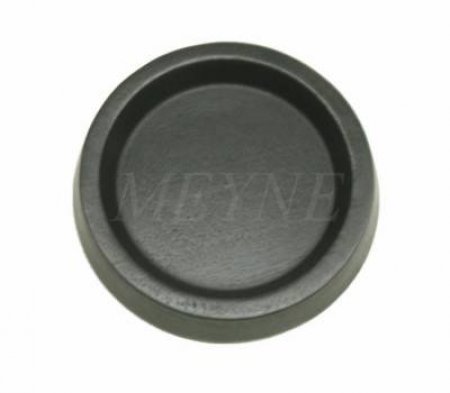 Product image 1 of the product “Wood castor cup black 85 mm Ø  ”