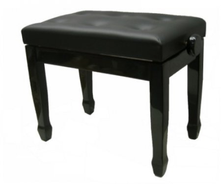 Product image 1 of the product “Pianobench black satin - skay black ”