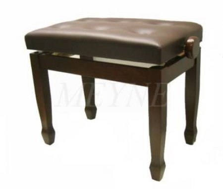 Product image 1 of the product “Pianobench medium walnut satin with skay darkbrown ”