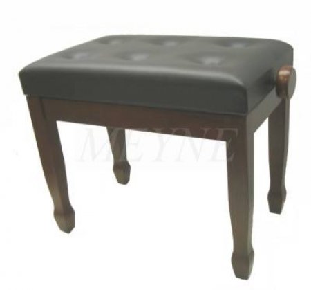 Product image 1 of the product “Pianobench medium walnut satin with skay black ”