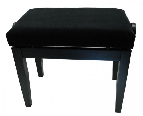 Product image 1 of the product “Pianobench black satin - Velvet black ”