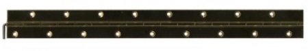Product image 1 of the product “Brass piano top hinges 25 x 260 mm ”