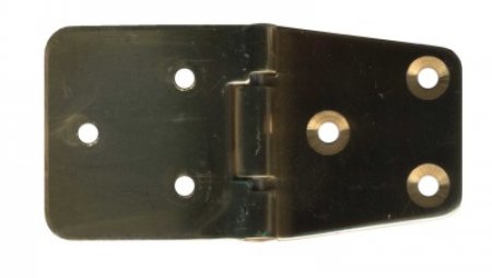 Product image 1 of the product “Piano top stop hinges 40 x 80 mm solid brass ”