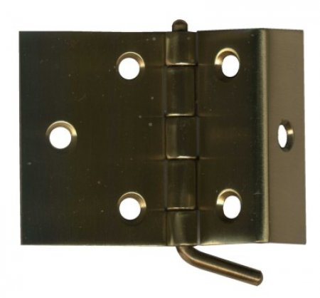 Product image 1 of the product “Top hinges 50 x 17+20+40 mm brass ”
