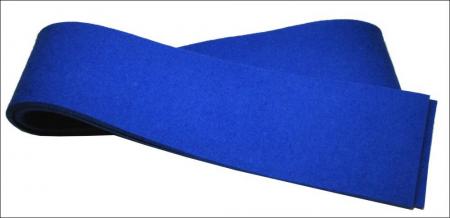 Product image 1 of the product “Backcheck felt blue 5 mm 150 x 10 cm ”