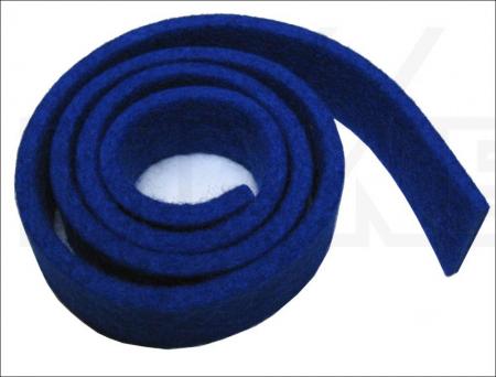 Product image 1 of the product “Backcheck felt blue 5 mm 85 x 3 cm ”