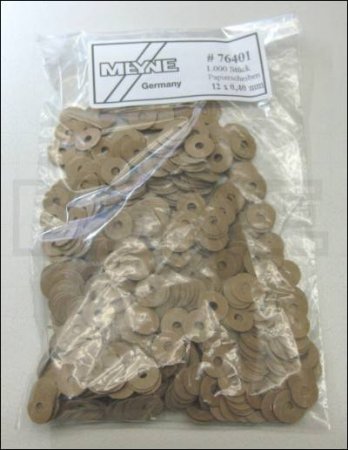 Product image 1 of the product “Balance rail washers paper 12 x 0,40mm 1.000pcs ”