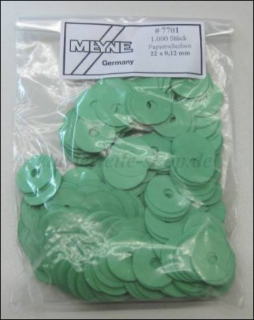 Product image 1 of the product “Front rail washers paper 22 x 0.12mm 1.000pcs ”
