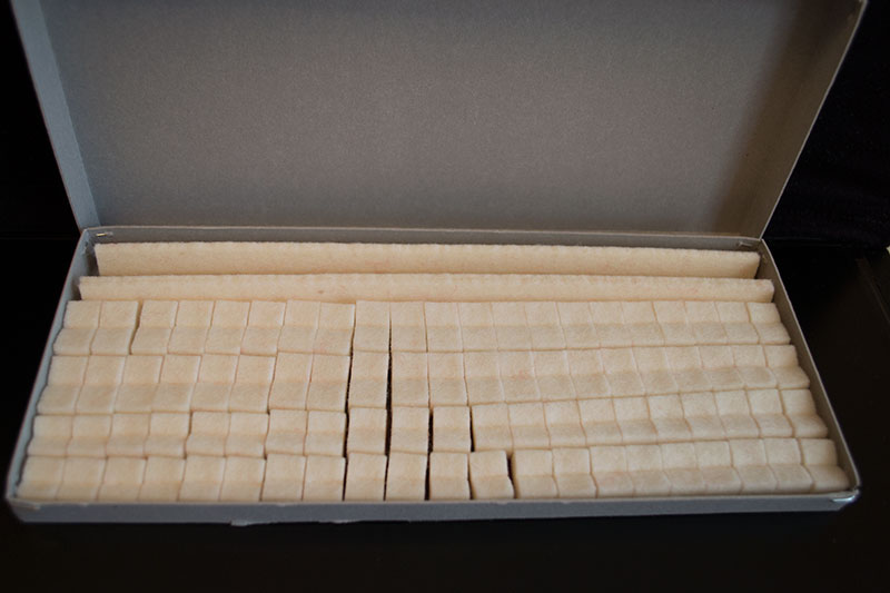 Product image 1 of the product “Piano- upright damper felt treble ”
