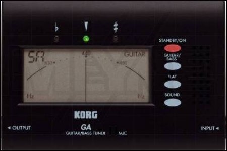 Product image of the product “KORG GA 40 LCD Tuner ”