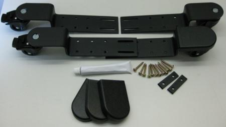 Product image of the product “Safety castors with black cups and brake ”