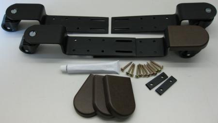 Product image of the product “Safety castors with brown cups ”