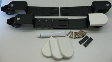 Product image of the product “Safety castors with brake and white cups ”