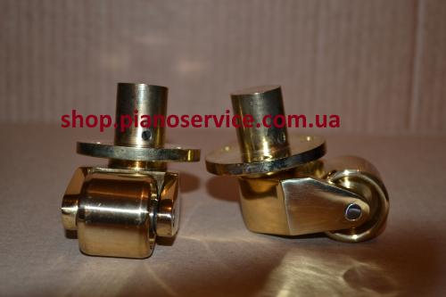 Product image of the product “Brass piano castor with pin ”