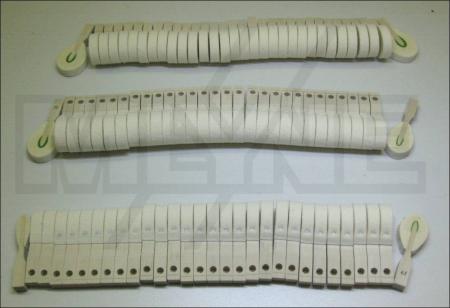 Product image of the product “Piano hammer heads size 1 bored 5,6 mm TL 60/68 ”