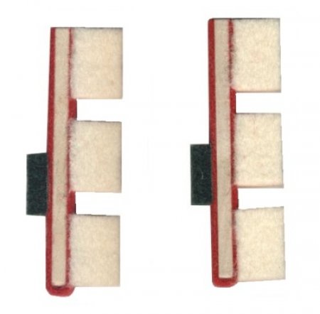 Product image of the product “Damper heads bass 67 mm 3-part ”