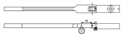 Product image of the product “Grand piano hammer shanks Förster old -single- ”