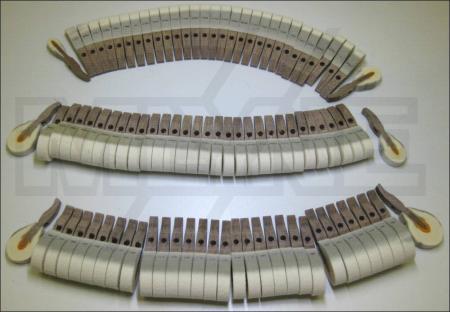 Product image of the product “Grand piano hammerheads STEINWAY mod A + B bored nut ”