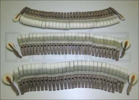 Product image of the product “Grand piano hammerheads STEINWAY mod S + M + O bored nut ”