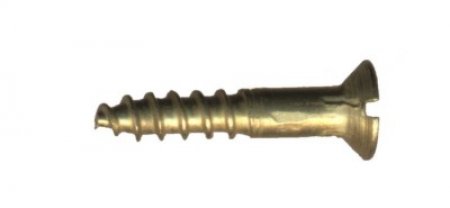 Product image of the product “200 Ribbon screws 3.5 x 20 slot, brass ”