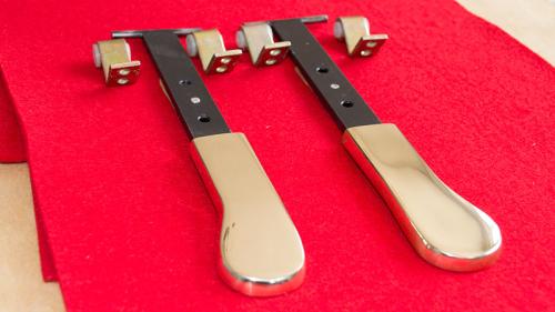 Product image of the product “Piano pedals right and left 230 mm complete ”