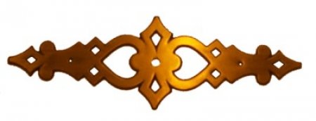 Product image of the product “Dekorative hardware 165 x 52 mm ”