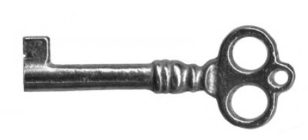 Product image of the product “Piano lock key with hole ”