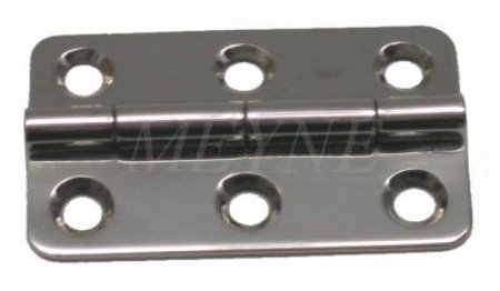 Product image of the product “Piano desk hinges, nickel plated polish, single ”