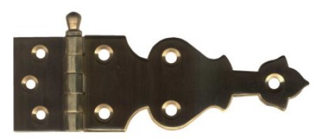 Product image of the product “Top hinges flat 45 x 30 + 110 mm brass ”