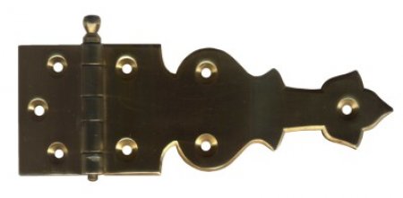 Product image of the product “Top hinges flat 50 x 30+120 mm brass ”
