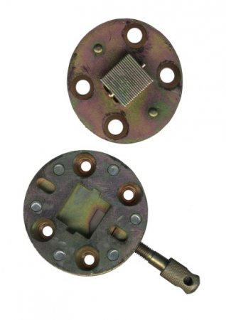 Product image of the product “Grand piano leg plates round 94,5 mm mama + papa ”