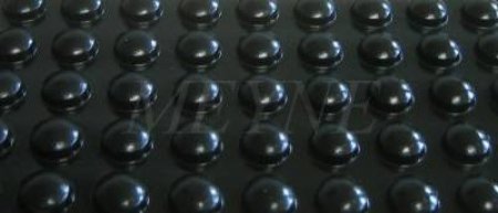 Product image of the product “100 Rubber buttons self adhesive 11 Ø x 5 mm black ”
