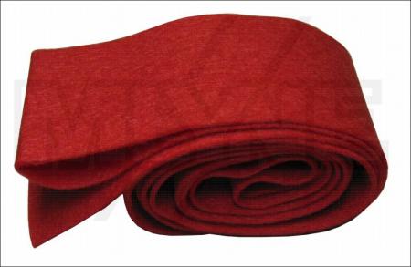 Product image of the product “Half-blow rest felt red 127 x 4 cm ”