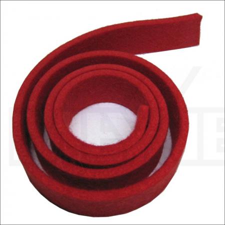 Product image of the product “Backcheck felt red 5mm 85 x 3cm ”