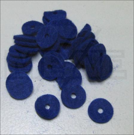 Product image of the product “Balance rail washers felt blue 12 x 1 mm set ”