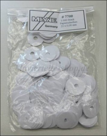 Product image of the product “Front rail washers paper 22 x 0.08mm 1.000pcs ”