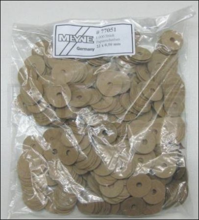 Product image of the product “Front rail washers paper 22 x 0.50mm 1.000pcs ”