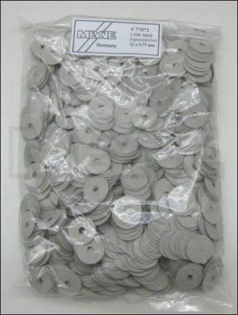 Product image of the product “Front rail washers paper 22 x 0.75mm 1.000pcs ”