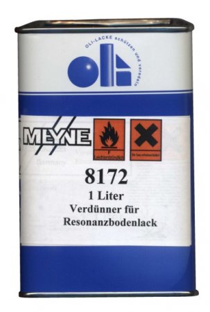 Product image of the product “Thinner for sounding board varnish 1litre ”