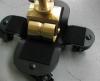 Product image 2 of the product “Grand leg castor brackets with brake + rubber ”