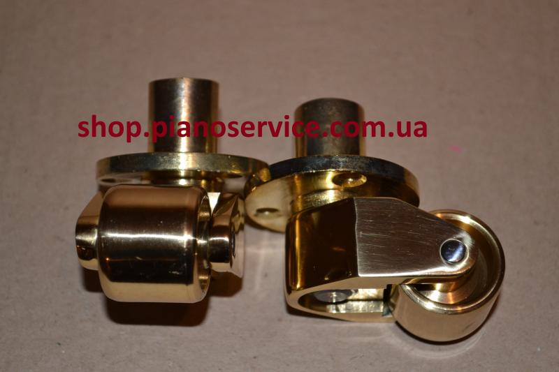 Product image of the product “Brass piano castor with pin ”